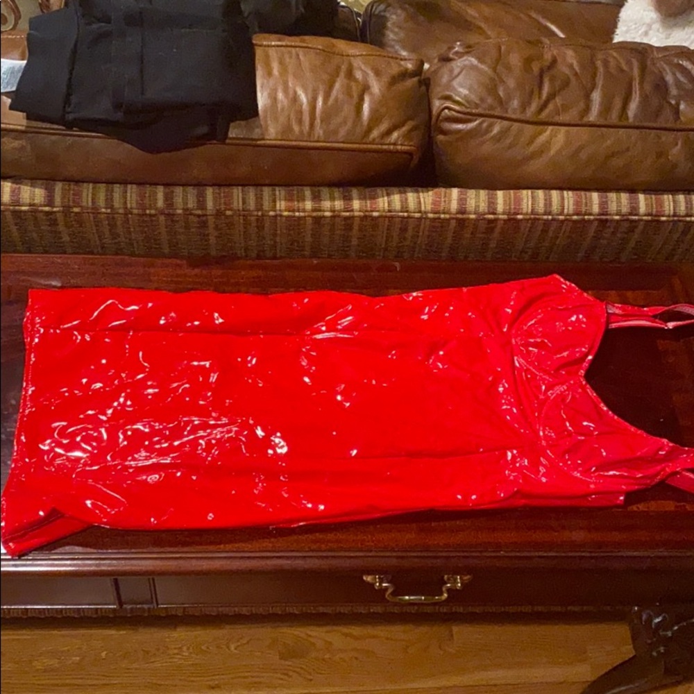 Red dress